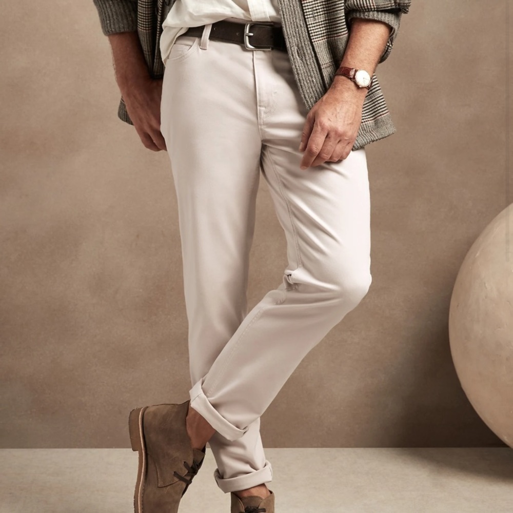EUC Banana Republic Beige Chino Pants 30x30